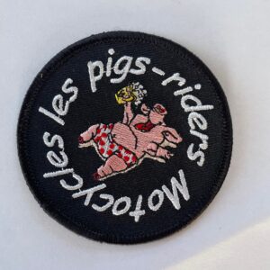Ecusson Pigs-Riders